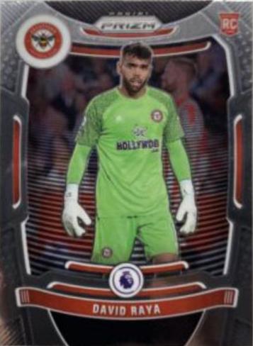 David Raya #136 Soccer Cards 2021 Panini Prizm Premier League