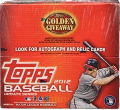 Retail Box Baseball Cards 2012 Topps Update Prices