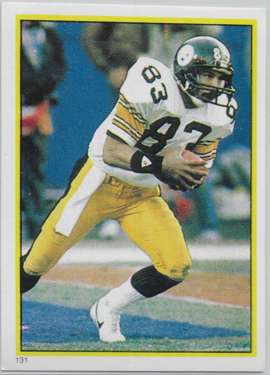 Louis Lipps #131 Football Cards 1985 Topps Stickers