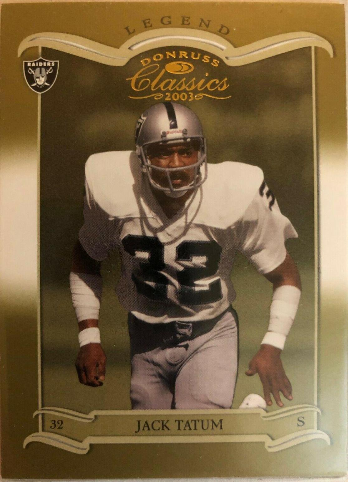 Jack Tatum #121 2003 Panini Donruss Classics Football