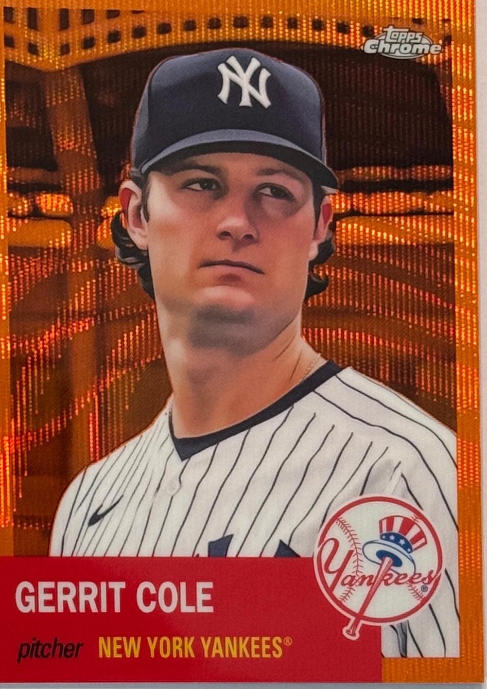 Gerrit Cole [Orange Wave Refractor] #404