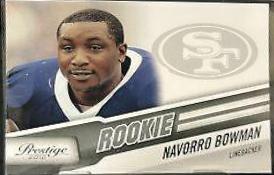 Navorro Bowman #276 Football Cards 2010 Panini Prestige