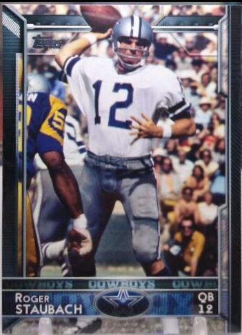 Roger Staubach #4 Football Cards 2015 Topps