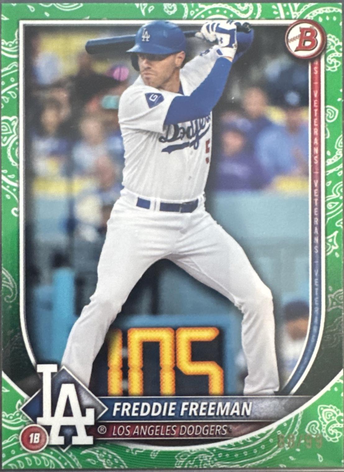 Freddie Freeman [Green] #5