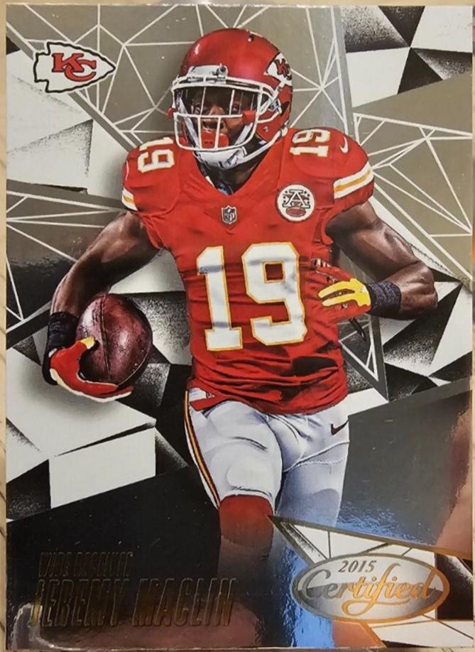Jeremy Maclin #3 Football Cards 2015 Panini Certified