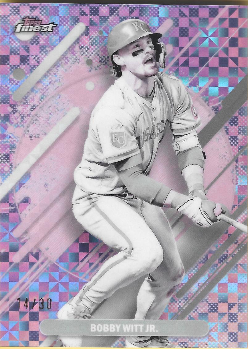 Bobby Witt Jr. [Pearl Checkerboard Refractor] #225