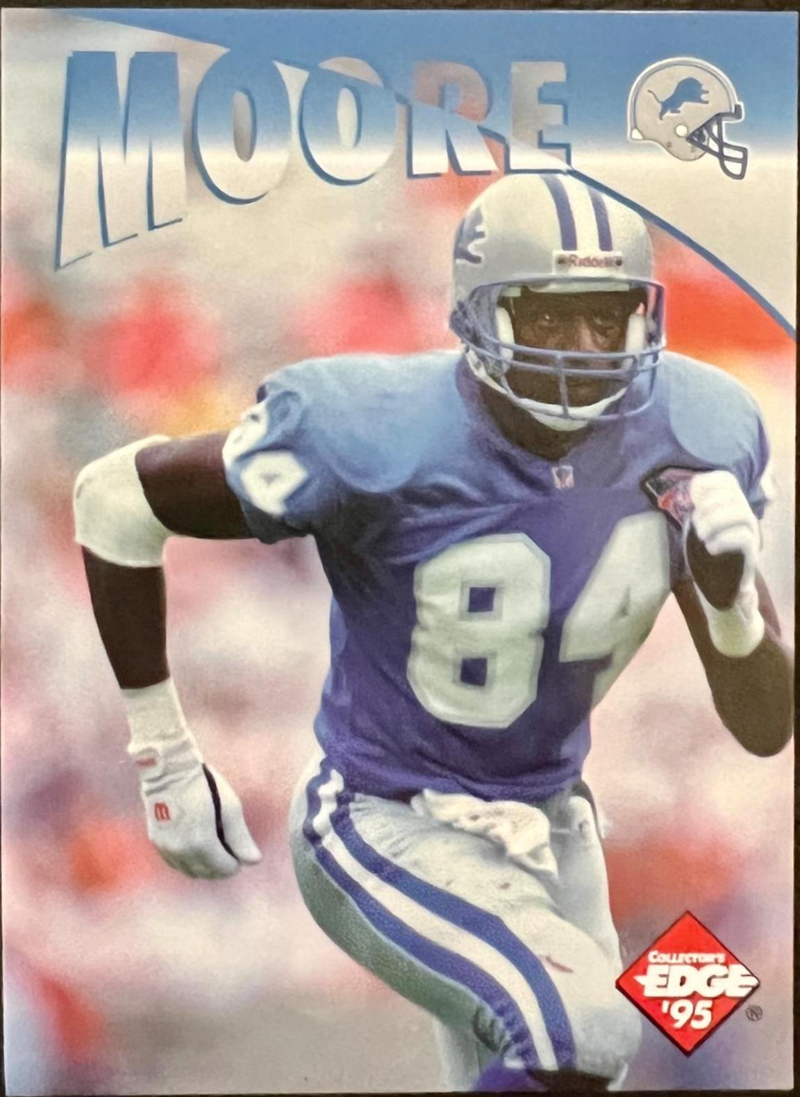 Herman Moore #11 Football Cards 1995 Collector's Edge Instant Replay