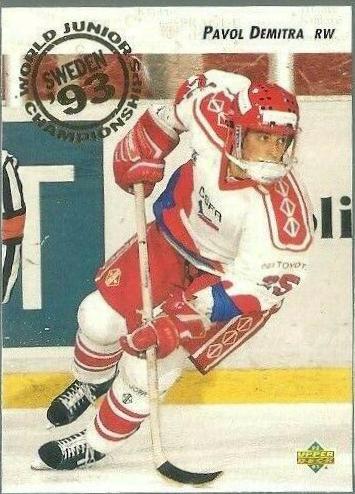 Pavol Demitra #602 1992-93 Upper Deck Hockey