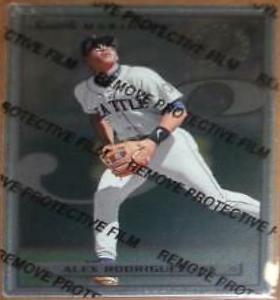 Alex Rodriguez #8 Baseball Cards 1996 Leaf Steel