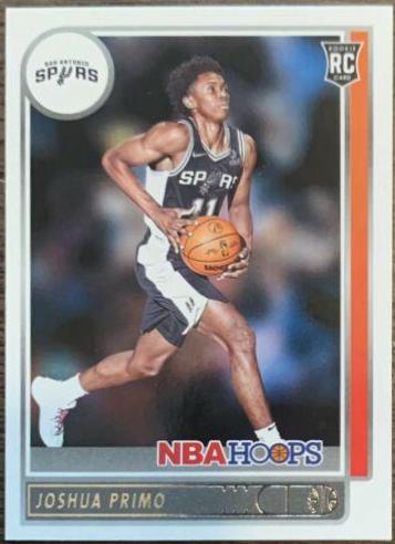 Joshua Primo #220 Basketball Cards 2021 Panini Hoops