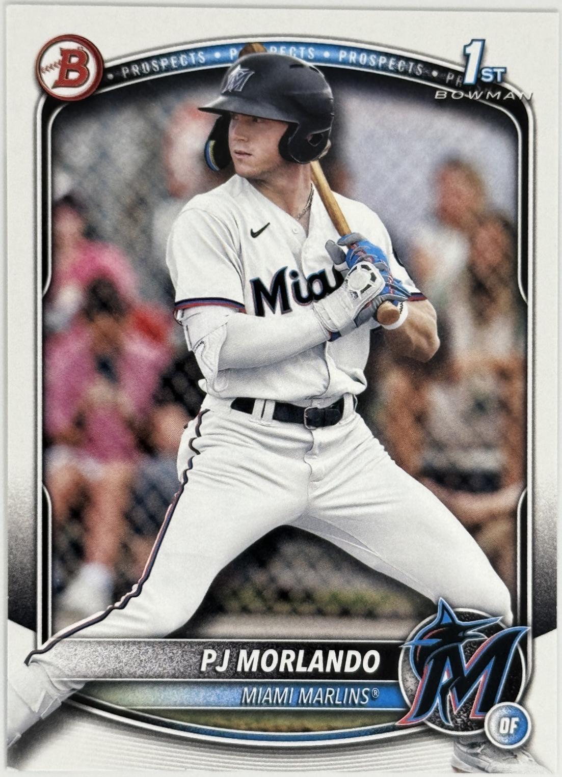PJ Morlando #BP-91 Baseball Cards 2025 Bowman Prospects