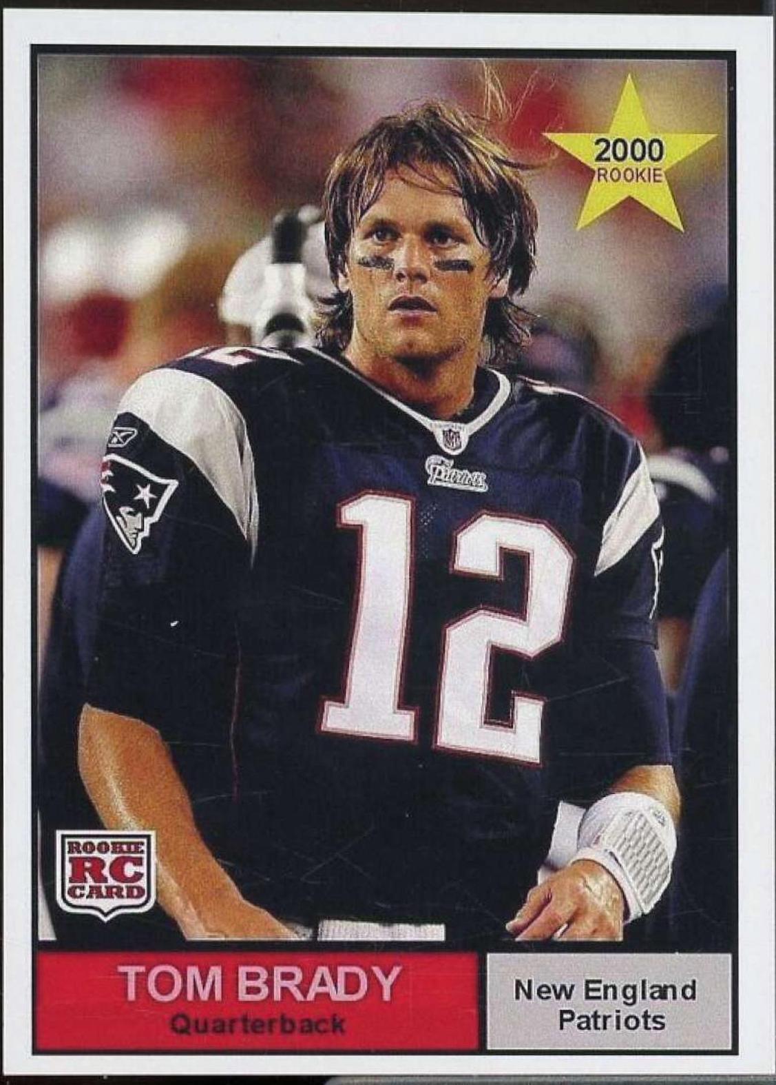 Tom Brady Football Cards 2000 Pacific