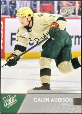 Calen Addison #8 Hockey Cards 2021 Upper Deck AHL
