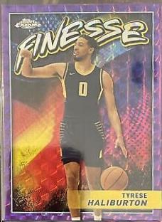 Tyrese Haliburton [Purple Geometric] #F-9