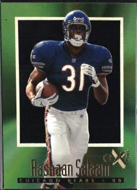 Rashaan Salaam #6 Football Cards 1997 Skybox E X2000