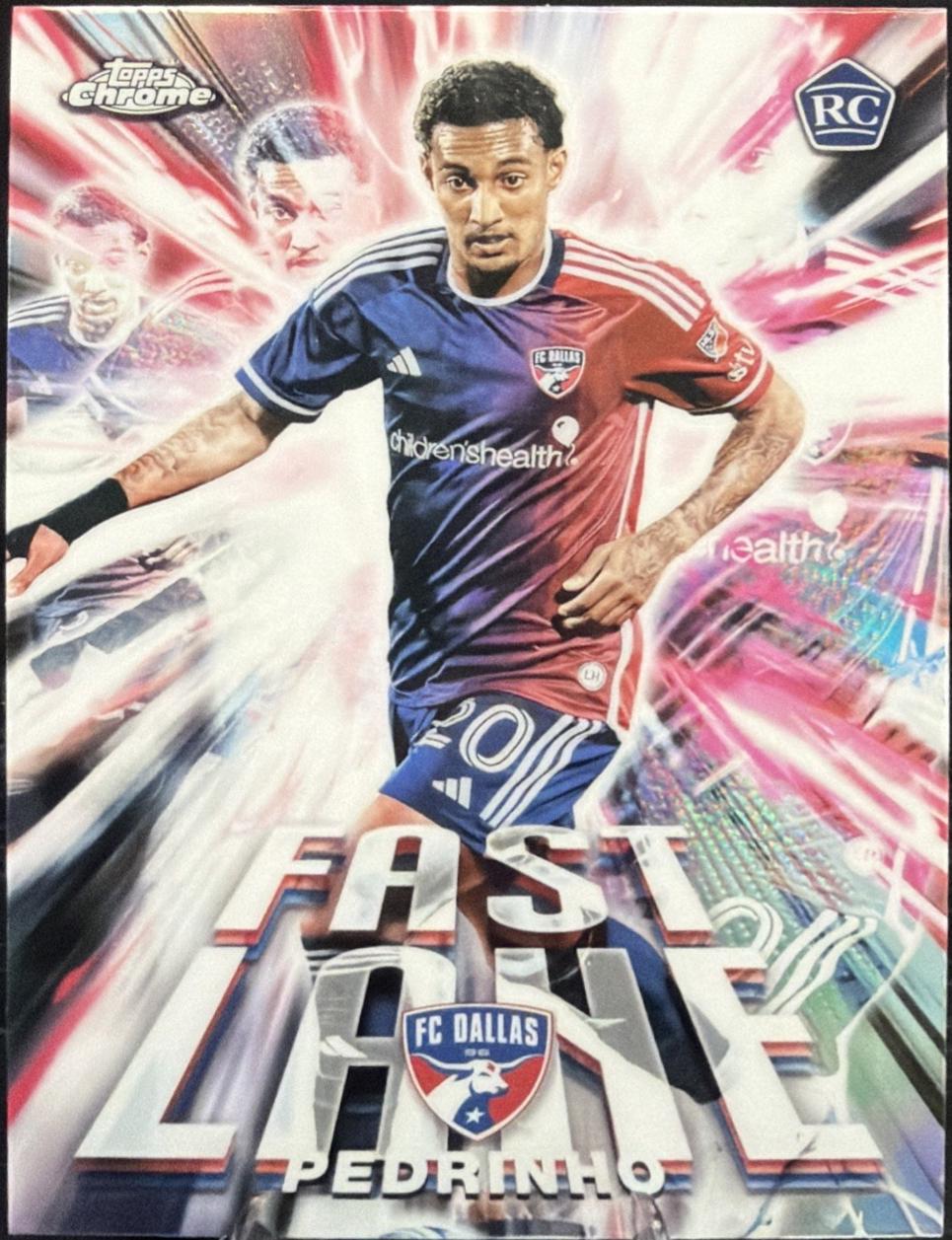 Pedrinho #FL-29 2025 Topps Chrome MLS Fast Lane