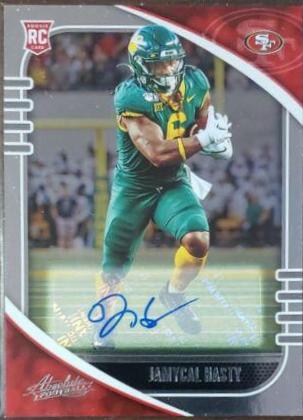 Jamycal Hasty #149 Football Cards 2020 Panini Absolute