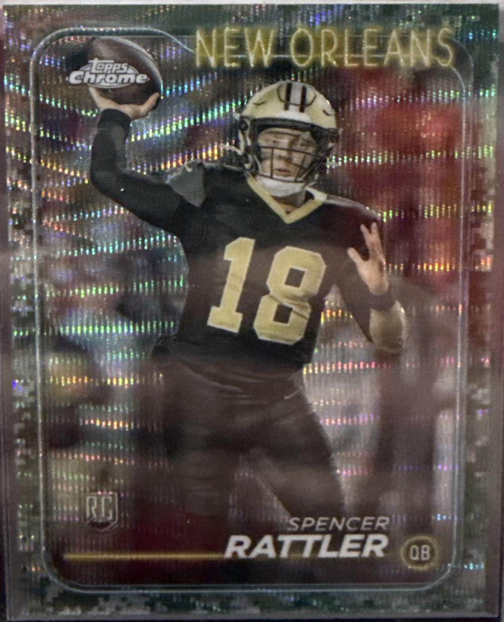 Spencer Rattler [Camo Wave Refractor] #213