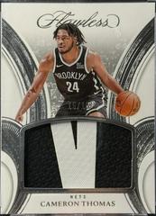 Cameron Thomas #56 Basketball Cards 2024 Panini Flawless Patch Prices