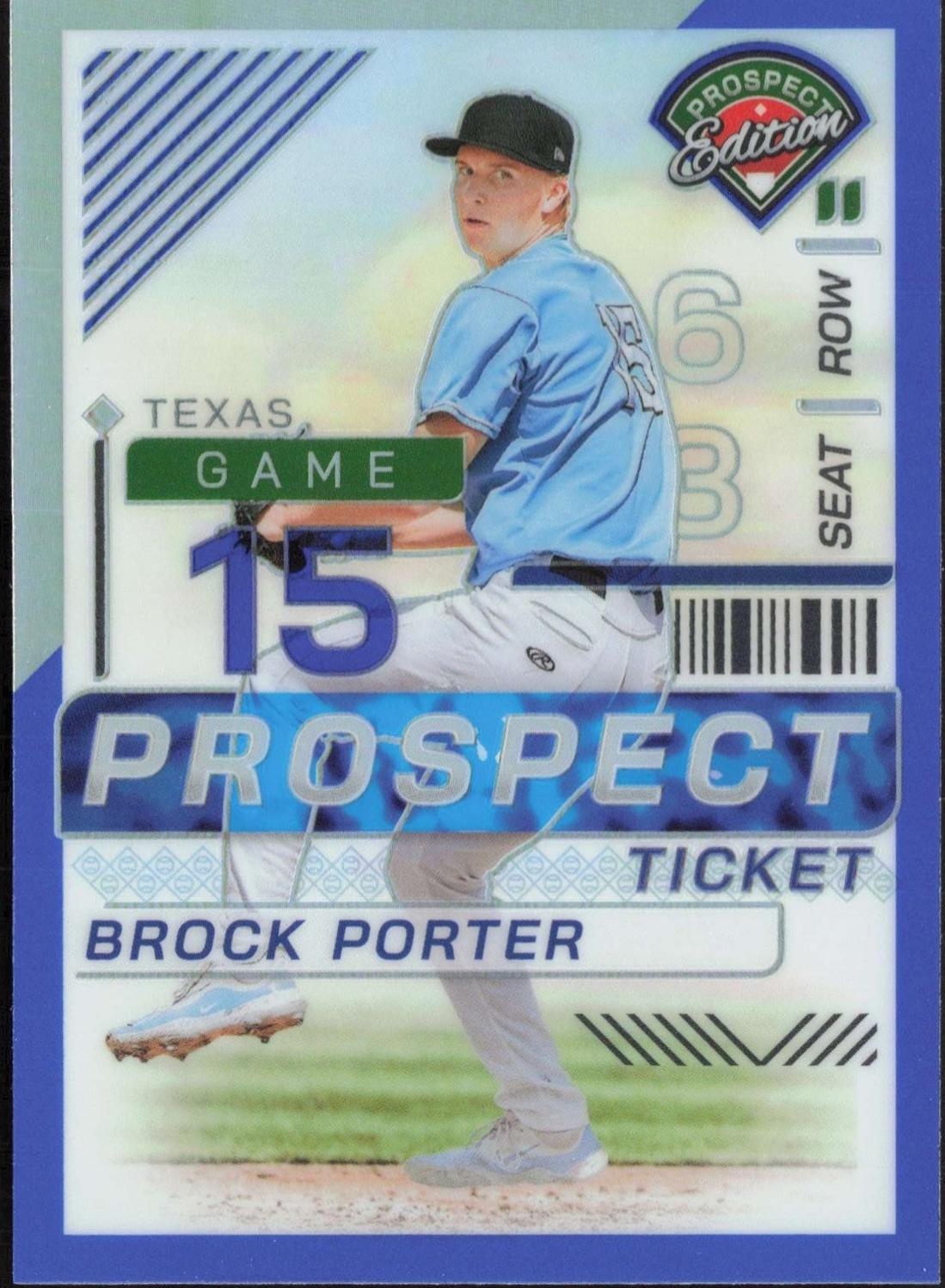 Brock Porter [Blue Ticket Holo] #122