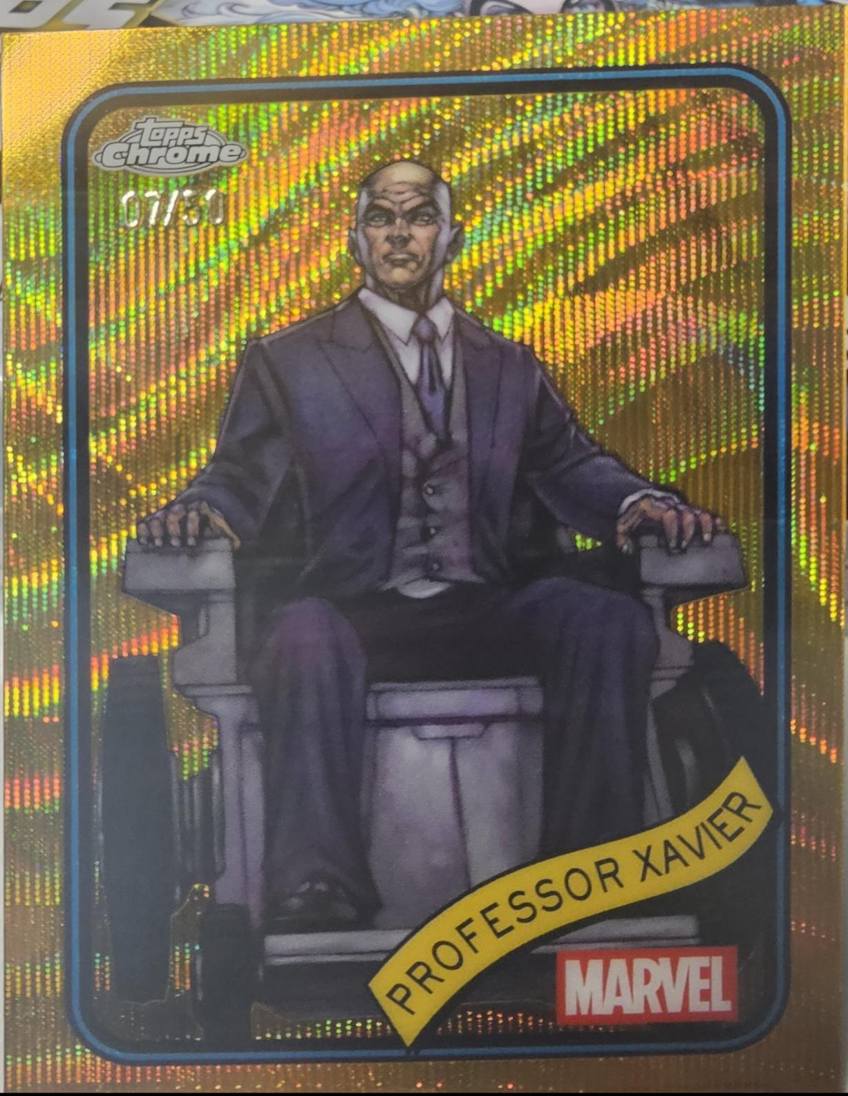 Professor Xavier Gold Wave Refractor