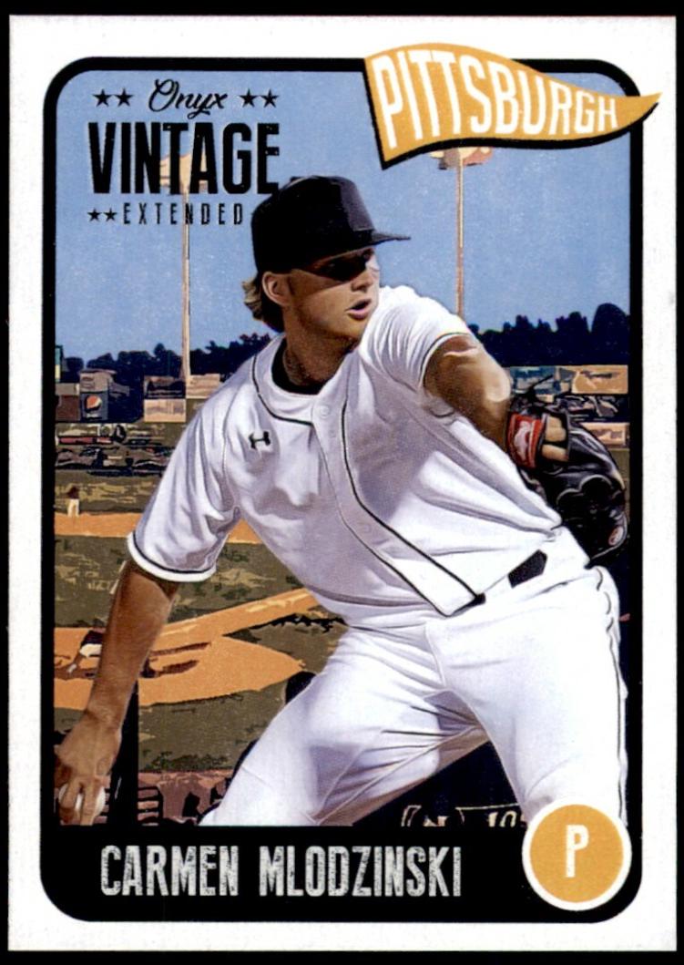 Carmen Mlodzinski #VECM 2020 Onyx Vintage Extended Baseball