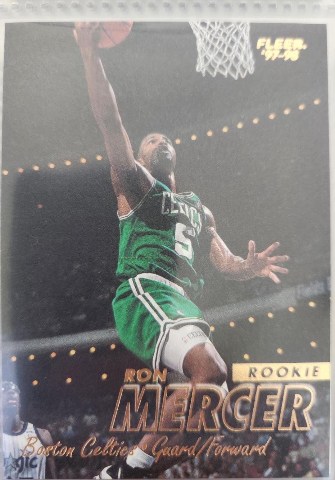 Ron Mercer #242 Basketball Cards 1997 Fleer