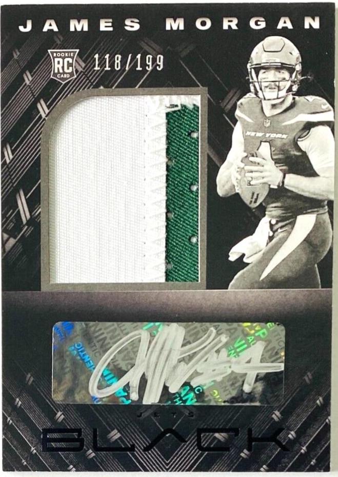 James Morgan [Patch Autograph Silver] #241