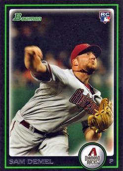 Sam Demel #BDP35 Baseball Cards 2010 Bowman Chrome Draft Picks & Prospects