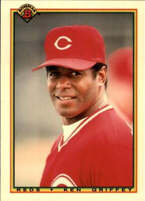 Ken Griffey #60 Baseball Cards 1990 Bowman Tiffany