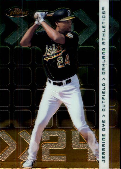 Jermaine Dye #33 Baseball Cards 2002 Finest