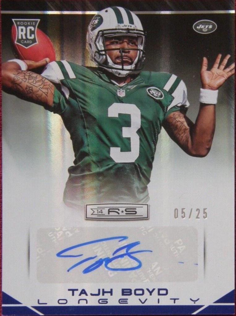 Tajh Boyd [Longevity Platinum Signature] #186