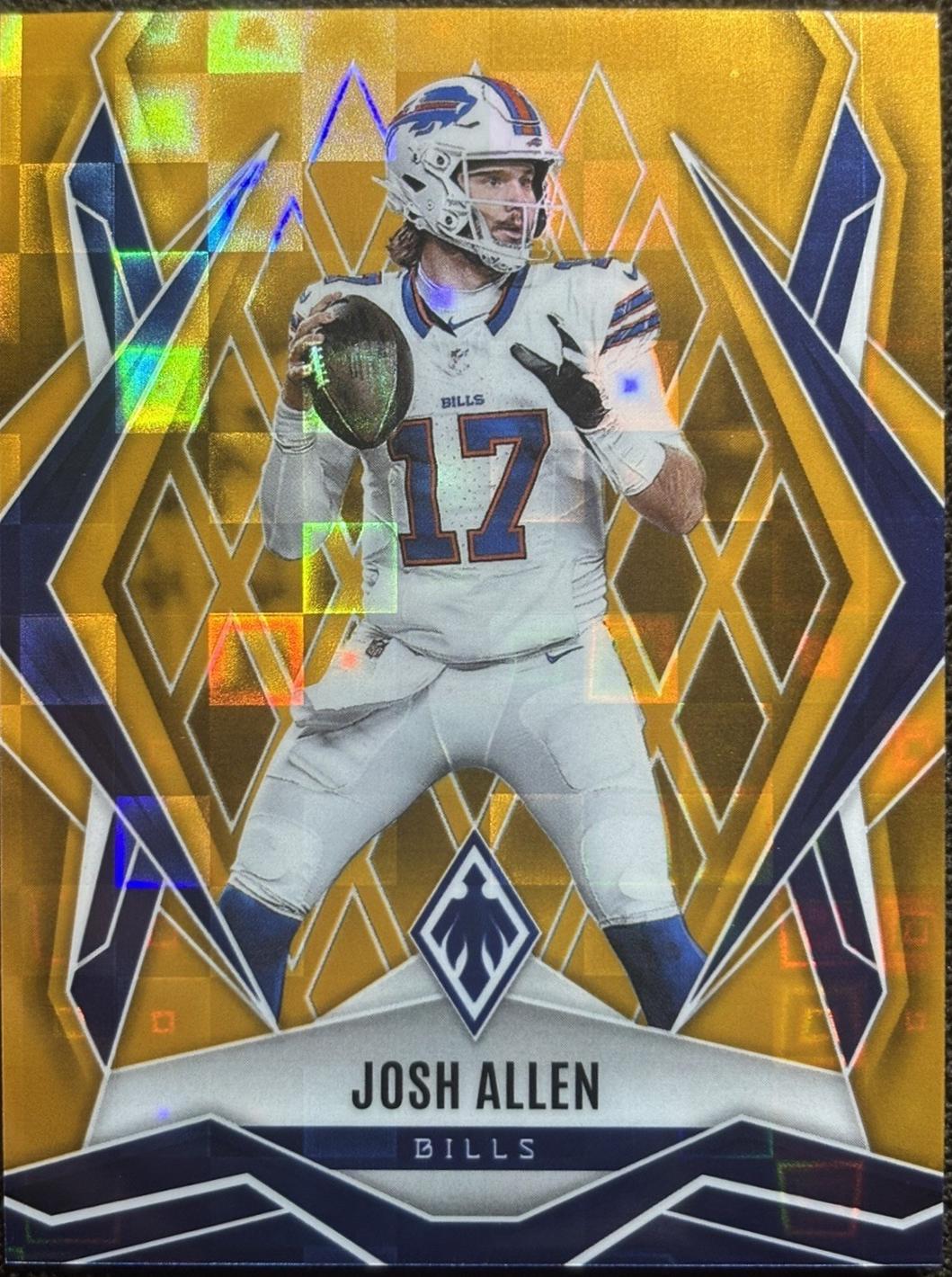 Josh Allen [Gold Pandora] #129 Prices | 2025 Panini Phoenix