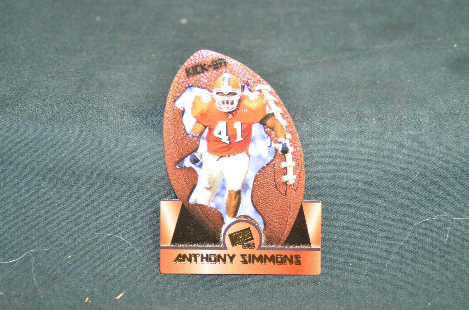 Anthony Simmons #18 1998 Press Pass Football