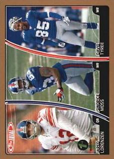 Jared Lorenzen, David Tyree, Sinorice Moss