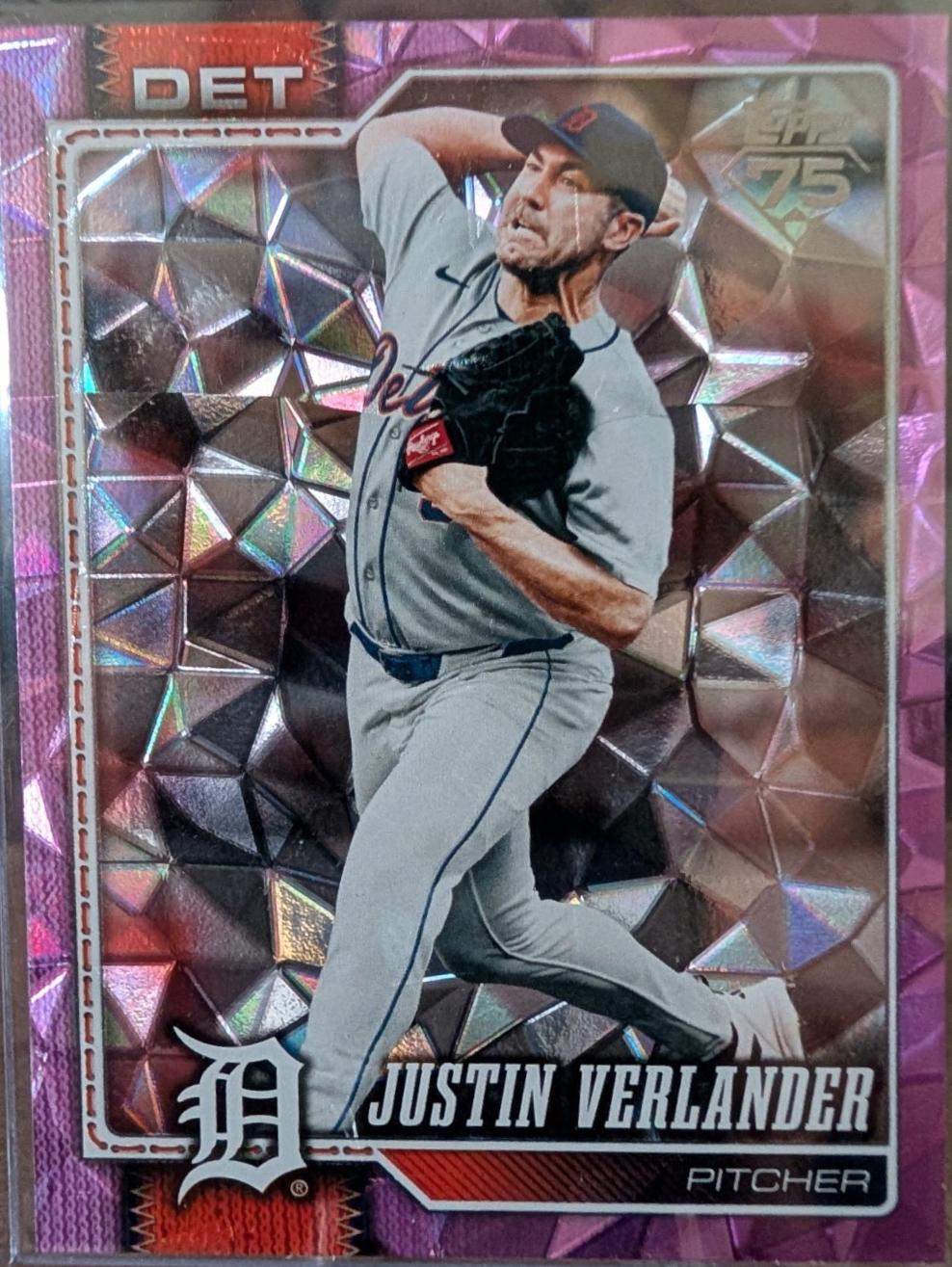 2026 Justin Verlander [Pink Diamante Foil] #415