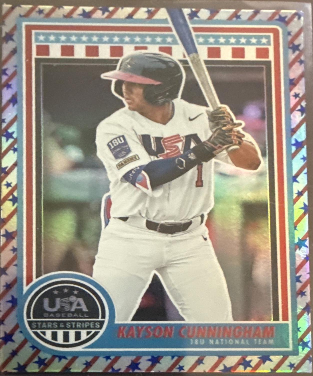 Kayson Cunningham [Stars and Stripes] #47