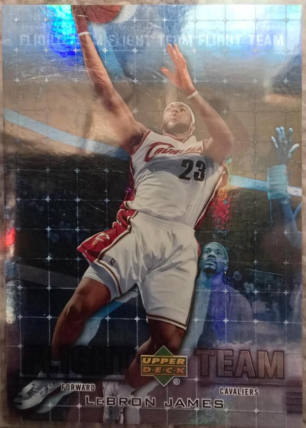 LeBron James #FT-LJ Basketball Cards 2006 Upper Deck Reserve Flight Team
