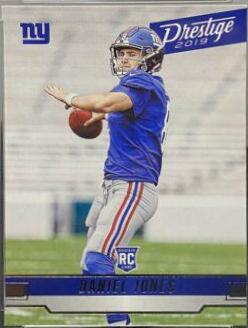 Daniel Jones #204 Football Cards 2019 Panini Prestige