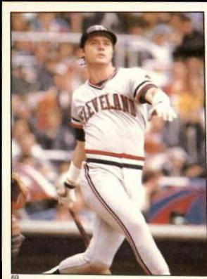 Rick Manning #69 1981 Topps Stickers Baseball