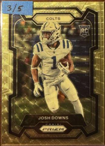Josh Downs [Gold Vinyl] #345