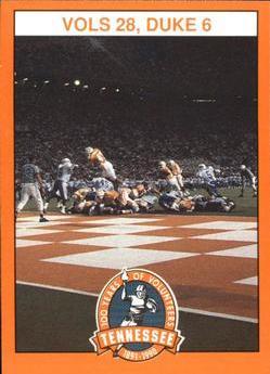 Vols 28, Duke 6 #116 1990 Tennessee Volunteers Centennial Football