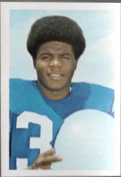 Eddie Hinton #21 Football Cards 1972 NFLPA Wonderful World Stamps