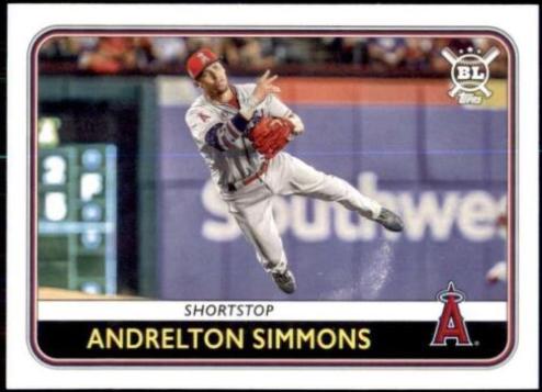 Andrelton Simmons #130 2020 Topps Big League Baseball