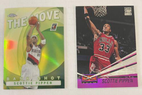 Scottie Pippen #TM12 Basketball Cards 2003 Topps Chrome the Move