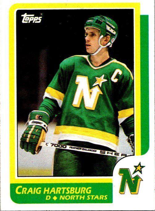 Craig Hartsburg #12 Hockey Cards 1986 Topps
