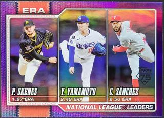 National League Leaders ERA