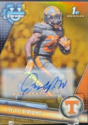 Jaylen Wright [Autograph Gold] #130