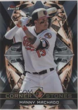 Manny Machado #FC-MM Baseball Cards 2018 Topps Finest Cornerstones