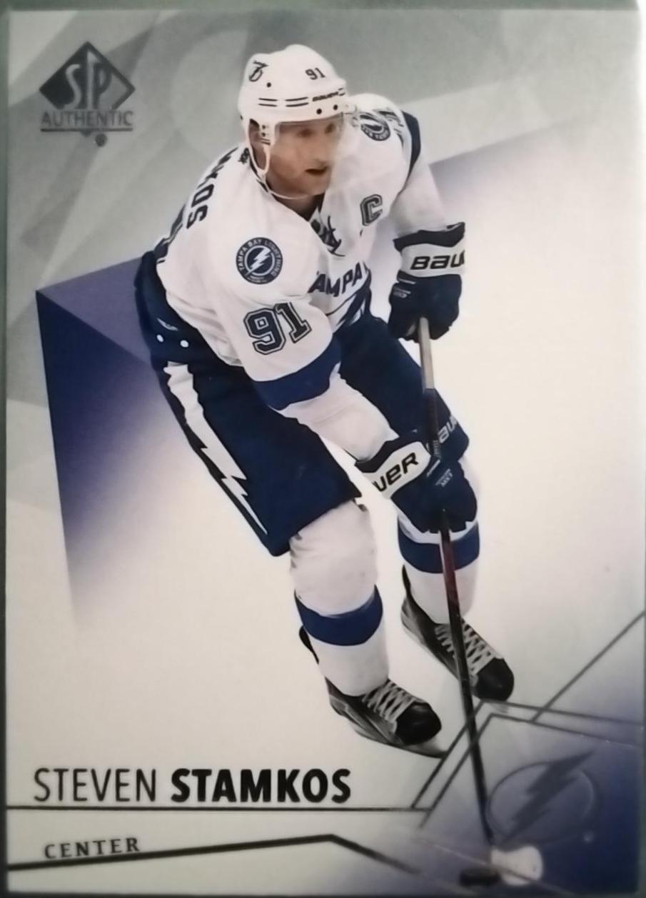 Steven Stamkos #78 Hockey Cards 2015 SP Authentic